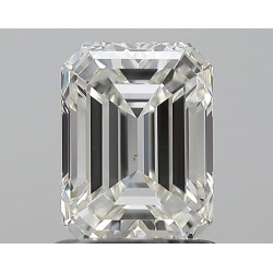 Diament szlif szmaragdowy, 1.2ct, VS2, I, GIA 6455463313