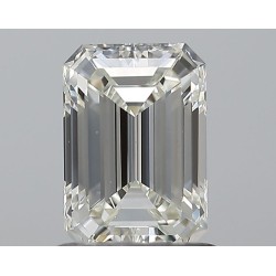 Diament szlif szmaragdowy, 1ct, VS2, I, GIA 2457473292