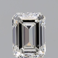 Diament szlif szmaragdowy, 0.73ct, VVS2, H, GIA 2547112118
