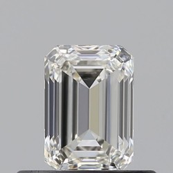 Diament szlif szmaragdowy, 0.5ct, VS2, I, GIA 6542128269