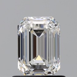 Diament szlif szmaragdowy, 1.01ct, VS1, G, GIA 6542169183
