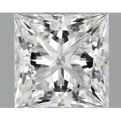 Diament laboratoryjny szlif princess, 1.07ct, VVS1, E, IGI LG741538843