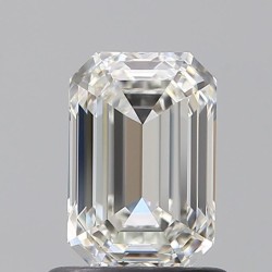 Diament szlif szmaragdowy, 1ct, VVS1, H, GIA 2544052438