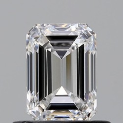 Diament szlif szmaragdowy, 0.71ct, VS1, E, GIA 7543111503