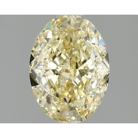 Diament laboratoryjny o barwie fantazyjnej szlif owalny, 2.08ct, VVS2, Fancy Intense Yellow, IGI LG675550930
