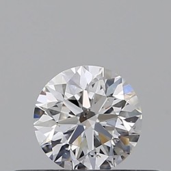 Diament szlif okrągły, 0.3ct, SI1, E, GIA 2547110369
