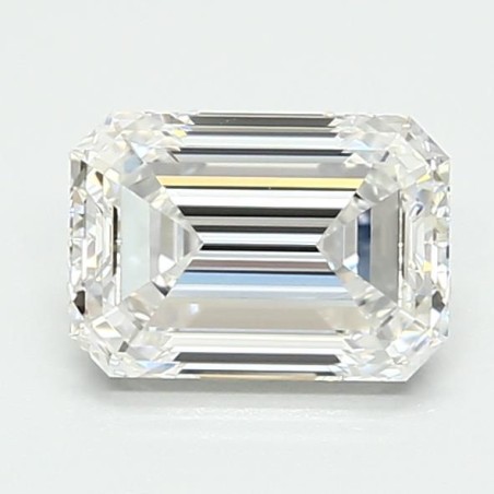 Diament laboratoryjny szlif szmaragdowy, 1.59ct, VVS2, D, IGI LG635455082