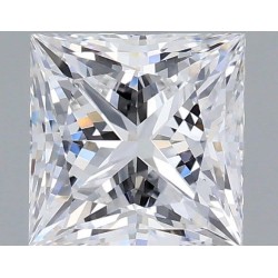 Diament laboratoryjny szlif princess, 1ct, VVS2, D, IGI LG756546465
