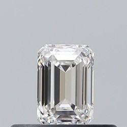 Diament szlif szmaragdowy, 0.3ct, VVS1, F, GIA 2544114066