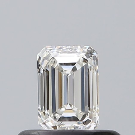 Diament szlif szmaragdowy, 0.4ct, VVS2, H, GIA 2546115256