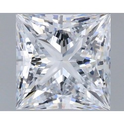 Diament laboratoryjny szlif princess, 1.23ct, VVS1, E, IGI LG756546469