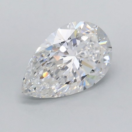 Diament laboratoryjny szlif gruszkowy, 1.59ct, VVS2, E, IGI LG739537837