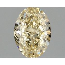 Diament laboratoryjny o barwie fantazyjnej szlif owalny, 1.09ct, VVS2, Fancy Yellow, IGI LG674532088
