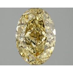 Diament laboratoryjny o barwie fantazyjnej szlif owalny, 2.09ct, VVS2, Fancy Intense Yellow, IGI LG675599567