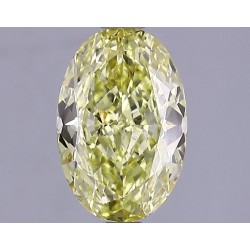 Diament laboratoryjny o barwie fantazyjnej szlif owalny, 1.51ct, VVS2, Fancy Vivid Yellow, IGI LG624430934