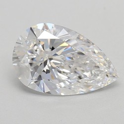 Diament laboratoryjny szlif gruszkowy, 1.06ct, VVS2, D, IGI LG633473745