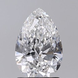 Diament laboratoryjny szlif gruszkowy, 1.51ct, VVS2, E, IGI LG760512222