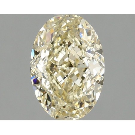 Diament laboratoryjny o barwie fantazyjnej szlif owalny, 1.59ct, VVS2, Fancy Yellow, IGI LG674532120
