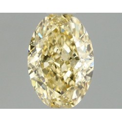 Diament laboratoryjny o barwie fantazyjnej szlif owalny, 1.08ct, VVS2, Fancy Intense Yellow, IGI LG677549905