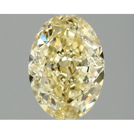 Diament laboratoryjny o barwie fantazyjnej szlif owalny, 2.02ct, VVS2, Fancy Intense Yellow, IGI LG677549903