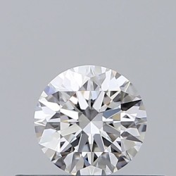 Diament szlif okrągły, 0.3ct, VVS2, D, GIA 2536873426