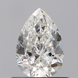 Diament szlif gruszkowy, 0.6ct, SI2, G, GIA 2526964528