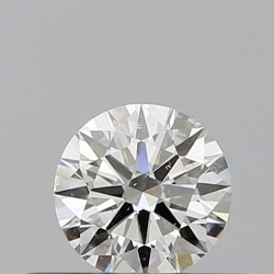Diament szlif okrągły, 0.3ct, SI1, I, GIA 7526380533