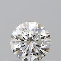 Diament szlif okrągły, 0.35ct, SI1, I, GIA 6511865337