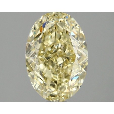 Diament laboratoryjny o barwie fantazyjnej szlif owalny, 2.03ct, VVS2, Fancy Intense Yellow, IGI LG678527653