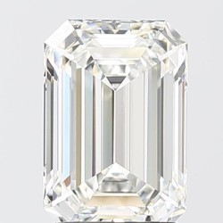 Diament laboratoryjny szlif szmaragdowy, 2.6ct, VVS2, F, IGI LG756594083