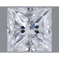 Diament szlif princess, 0.63ct, VVS2, E, GIA 5496018690