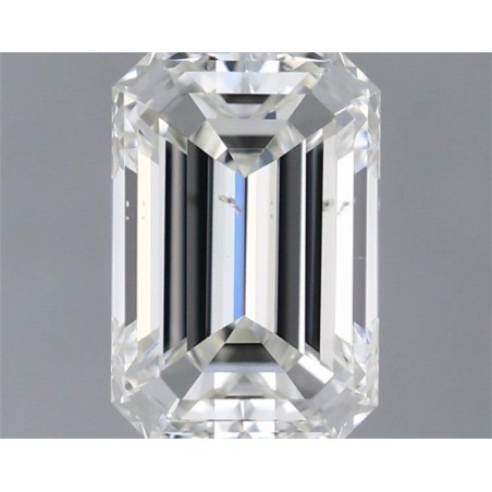 Diament szlif szmaragdowy, 0.43ct, SI1, H, GIA 2537645841