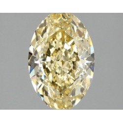 Diament laboratoryjny o barwie fantazyjnej szlif owalny, 2.09ct, VVS2, Fancy Intense Yellow, IGI LG685501650