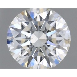 Diament szlif okrągły, 0.61ct, SI1, I, GIA 2524280133