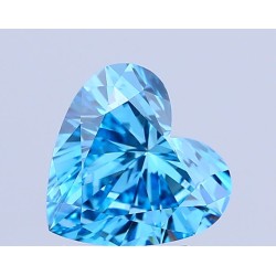 Diament laboratoryjny o barwie fantazyjnej serce, 2.01ct, VVS2, Fancy Vivid Blue, IGI LG713525558