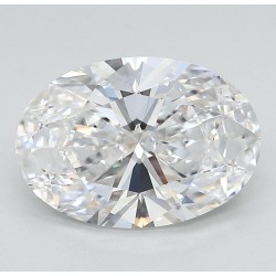 Diament laboratoryjny szlif owalny, 3ct, VVS1, D, IGI LG686504964
