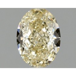Diament laboratoryjny o barwie fantazyjnej szlif owalny, 1.1ct, VVS2, Fancy Light Yellow, IGI LG681518313