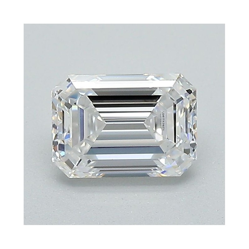 Diament laboratoryjny szlif szmaragdowy, 1.06ct, VVS2, E, IGI LG758576830