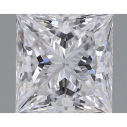 Diament szlif princess, 0.63ct, VVS2, D, GIA 6492179359