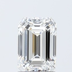 Diament laboratoryjny szlif szmaragdowy, 1.51ct, VVS2, E, IGI LG626459625