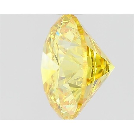 Diament laboratoryjny o barwie fantazyjnej szlif okrągły, 1.23ct, VVS2, Fancy Vivid Yellow, IGI LG519247625