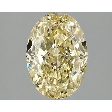 Diament laboratoryjny o barwie fantazyjnej szlif owalny, 2.09ct, VVS2, Fancy Intense Yellow, IGI LG689542721