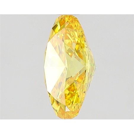 Diament laboratoryjny o barwie fantazyjnej szlif owalny, 1.21ct, VVS2, Fancy Vivid Yellow, IGI LG519247627