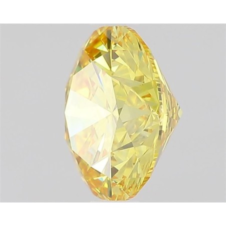 Diament laboratoryjny o barwie fantazyjnej szlif okrągły, 1.14ct, VVS2, Fancy Vivid Yellow, IGI LG519247632