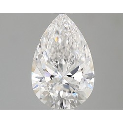 Diament laboratoryjny szlif gruszkowy, 1.23ct, VVS2, E, IGI LG757541327