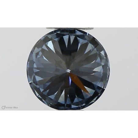 Diament laboratoryjny o barwie fantazyjnej szlif okrągły, 0.56ct, VVS1, Fancy Vivid Blue, IGI LG564379485
