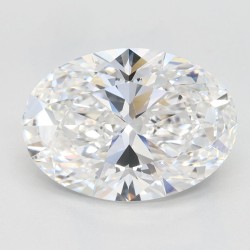 Diament laboratoryjny szlif owalny, 2.61ct, IF, E, IGI LG602364990