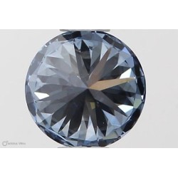 Diament laboratoryjny o barwie fantazyjnej szlif okrągły, 0.5ct, VVS1, Fancy Intense Blue, IGI LG564379300