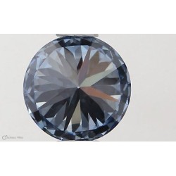 Diament laboratoryjny o barwie fantazyjnej szlif okrągły, 0.6ct, VVS1, Fancy Vivid Blue, IGI LG564379507