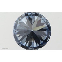 Diament laboratoryjny o barwie fantazyjnej szlif okrągły, 0.5ct, VVS1, Fancy Vivid Blue, IGI LG564379612